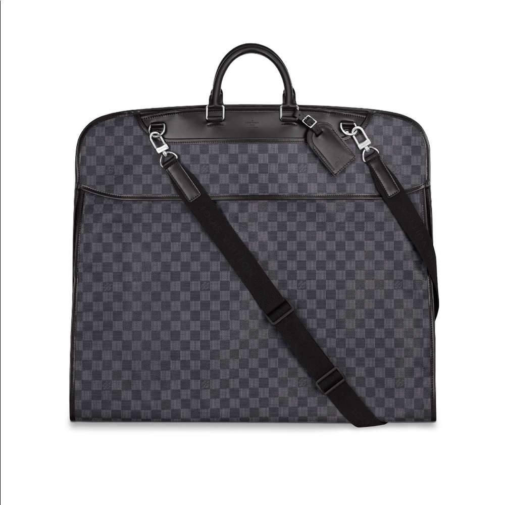 Louise Vuitton Damier Graphite garment cover